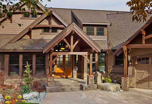 Plan 23283JD: Luxury Craftsman with Bonus Room - Image #5 - Craftsman, Mountain, Northwest, Rustic