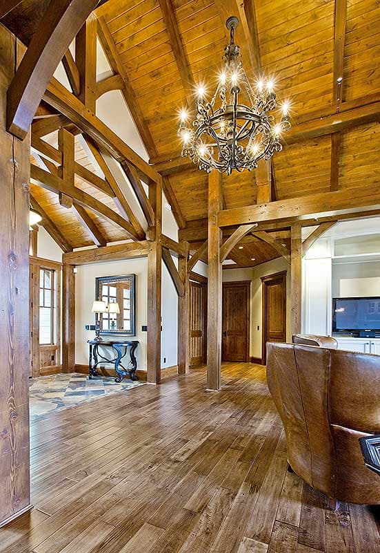 Plan 23284JD: Luxury Craftsman with Front-to-Back Views - Image #8 - Craftsman, Mountain, Northwest, Rustic