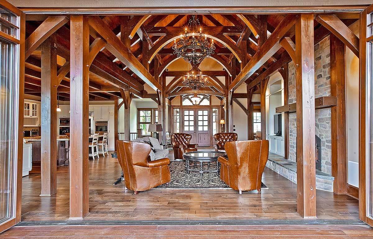 Plan 23284JD: Luxury Craftsman with Front-to-Back Views - Image #9 - Craftsman, Mountain, Northwest, Rustic