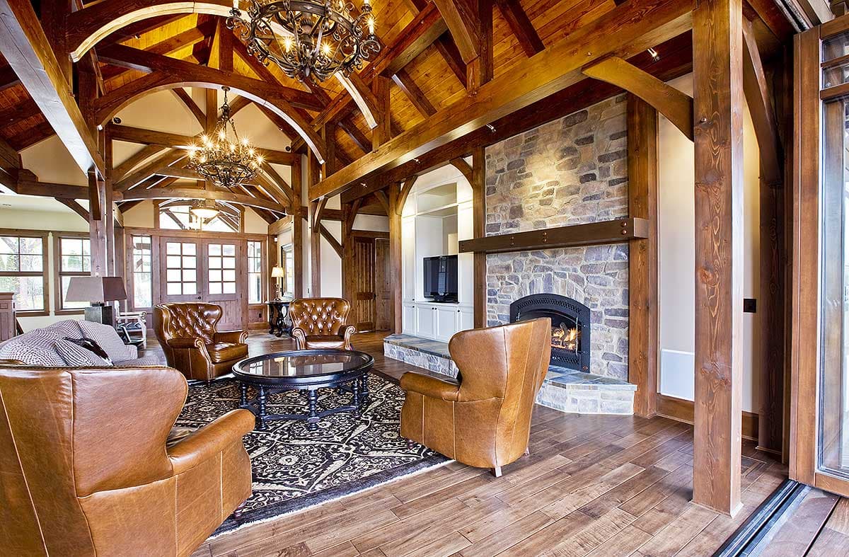 Plan 23284JD: Luxury Craftsman with Front-to-Back Views - Image #10 - Craftsman, Mountain, Northwest, Rustic