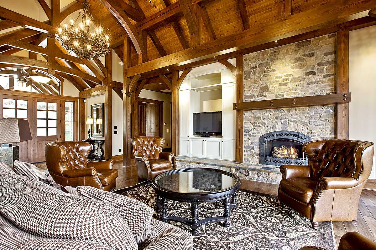 Plan 23284JD: Luxury Craftsman with Front-to-Back Views - Image #12 - Craftsman, Mountain, Northwest, Rustic