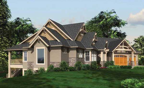 Plan 23285JD: Luxury Craftsman with Finished Lower Level - Image #19 - Craftsman, Mountain, Northwest, Rustic