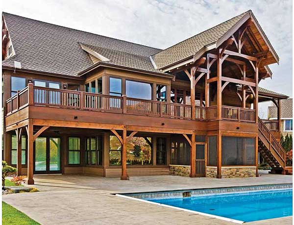 Plan 23285JD: Luxury Craftsman with Finished Lower Level - Image #7 - Craftsman, Mountain, Northwest, Rustic