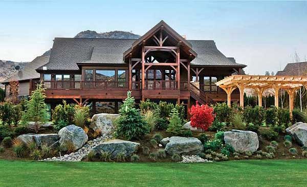Plan 23285JD: Luxury Craftsman with Finished Lower Level - Image #6 - Craftsman, Mountain, Northwest, Rustic
