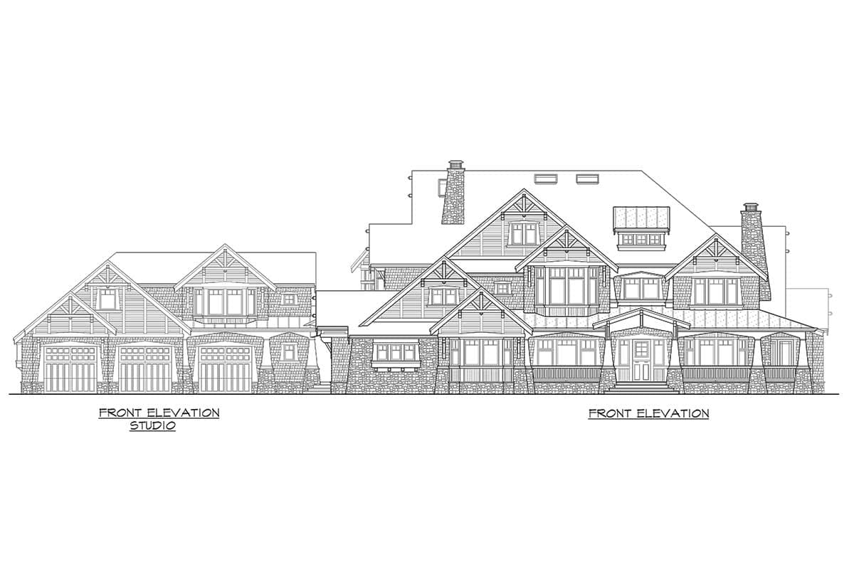 Plan 23290JD: Craftsman Masterpiece with Studio - Image #30 - Craftsman, Northwest, Shingle