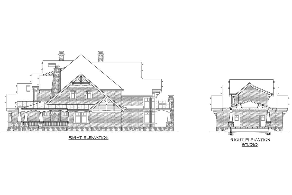 Plan 23290JD: Craftsman Masterpiece with Studio - Image #33 - Craftsman, Northwest, Shingle