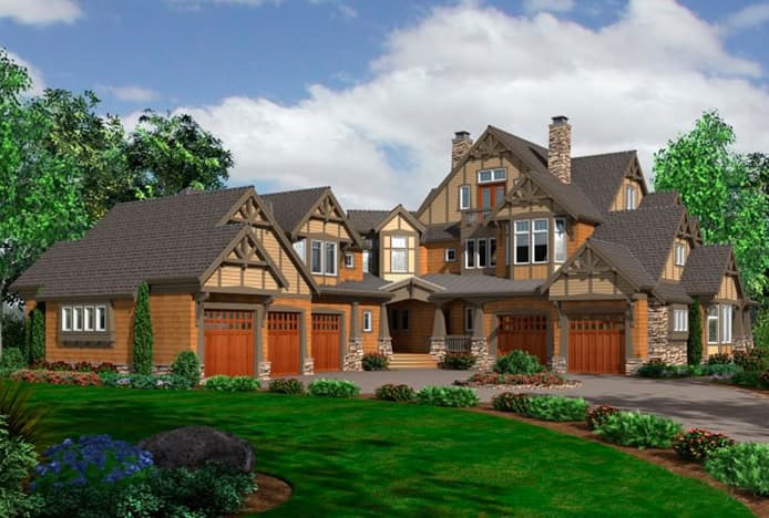 Plan 23291JD: Luxury Craftsman Home Plan - Image #31 - Craftsman, Northwest