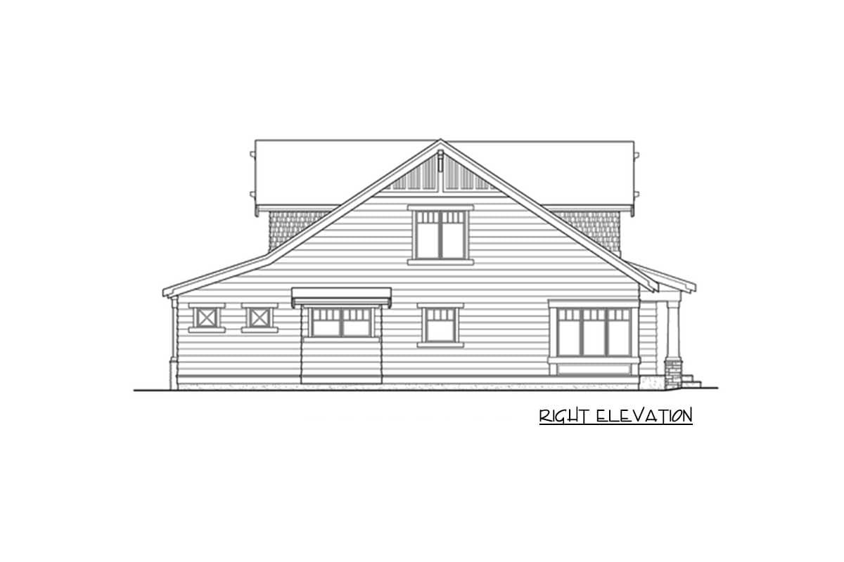 Plan 23294JD: Great Craftsman Detailing - Image #6 - Bungalow, Cottage, Craftsman, Northwest