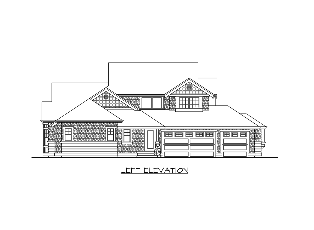 Plan 23297JD: Master Down (or Up) Craftsman Home Plan - Image #10 - Craftsman, Northwest
