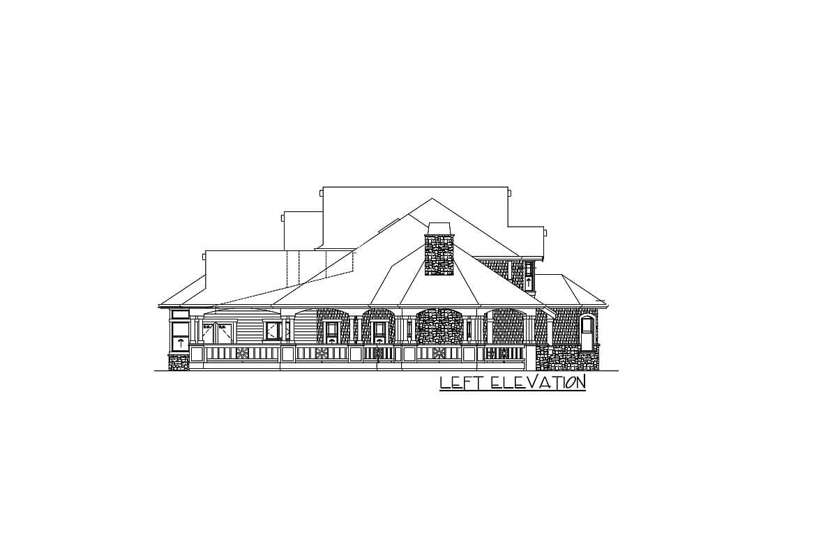 Plan 23298JD: Classic Craftsman with Master Down (or Up) - Image #22 - Craftsman, Northwest