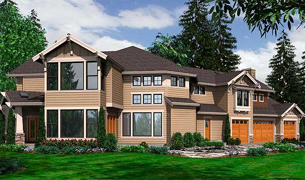 Plan 23299JD: Luxury Craftsman Home Plan - Image #31 - Craftsman, Northwest