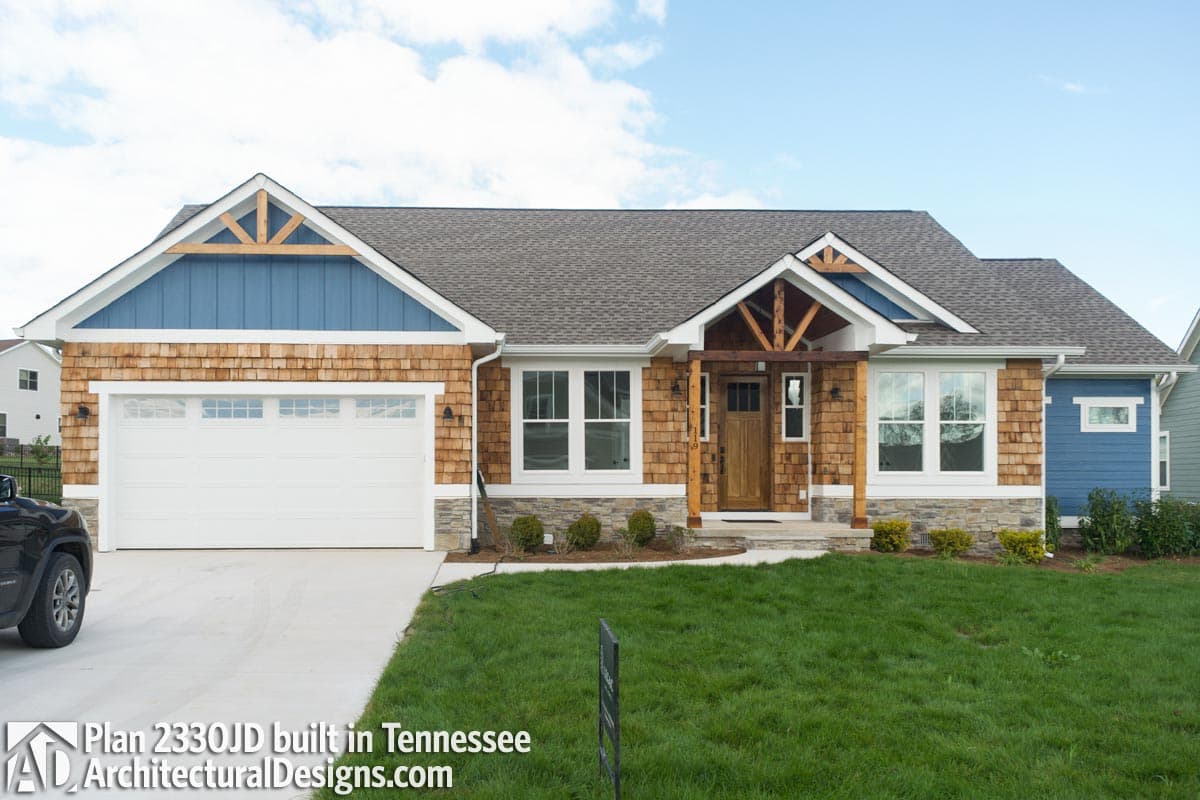 build gallery item - House Plan 2330JD comes to Life in Tennessee