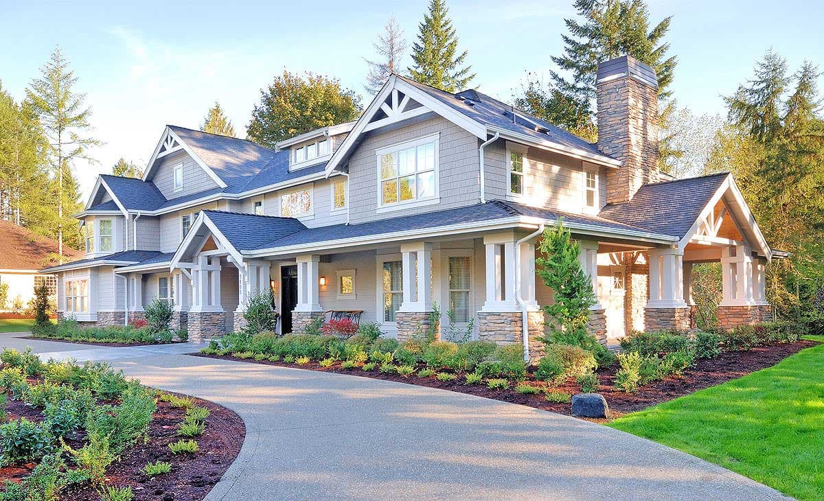 Plan 23300JD: Master Down (or Up) Luxury Craftsman - Image #6 - Craftsman, Northwest
