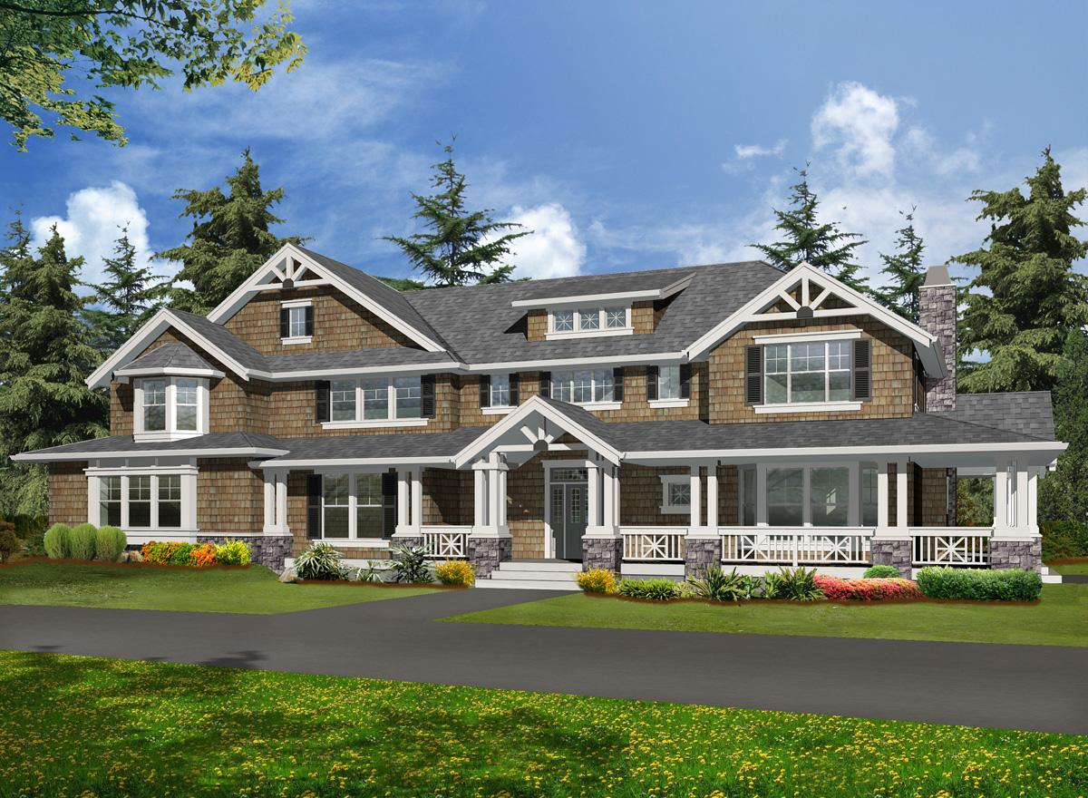 Plan 23300JD: Master Down (or Up) Luxury Craftsman - Image #23 - Craftsman, Northwest