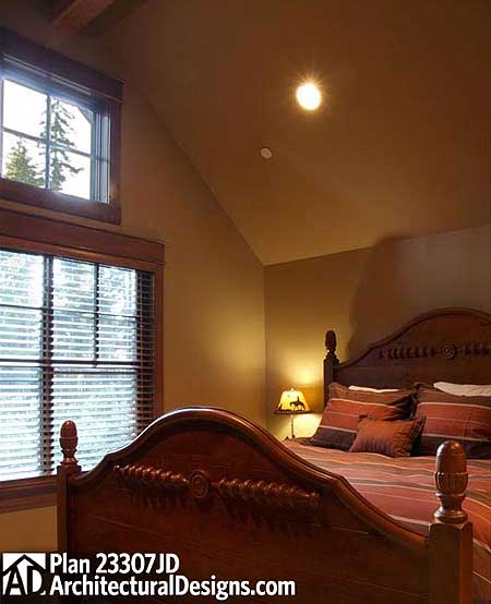 Plan 23307JD: Rustic Lodge - Image #6 - Craftsman, Mountain, Northwest, Rustic, Vacation