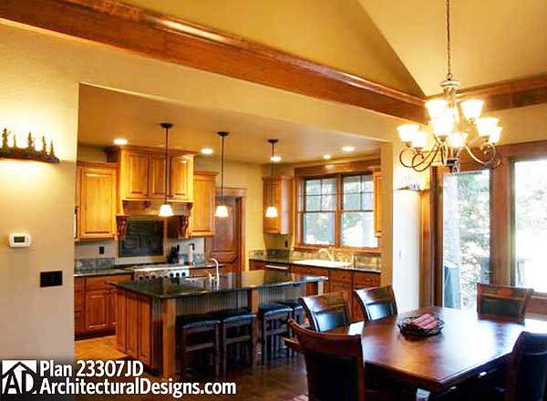 Plan 23307JD: Rustic Lodge - Image #13 - Craftsman, Mountain, Northwest, Rustic, Vacation