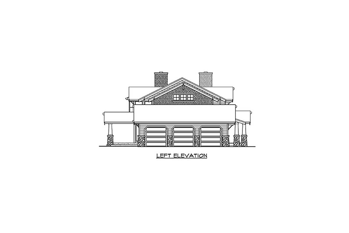 Plan 23310JD: Craftsman Home Plan with Sturdy Covered Entry - Image #16 - Craftsman, New American, Northwest