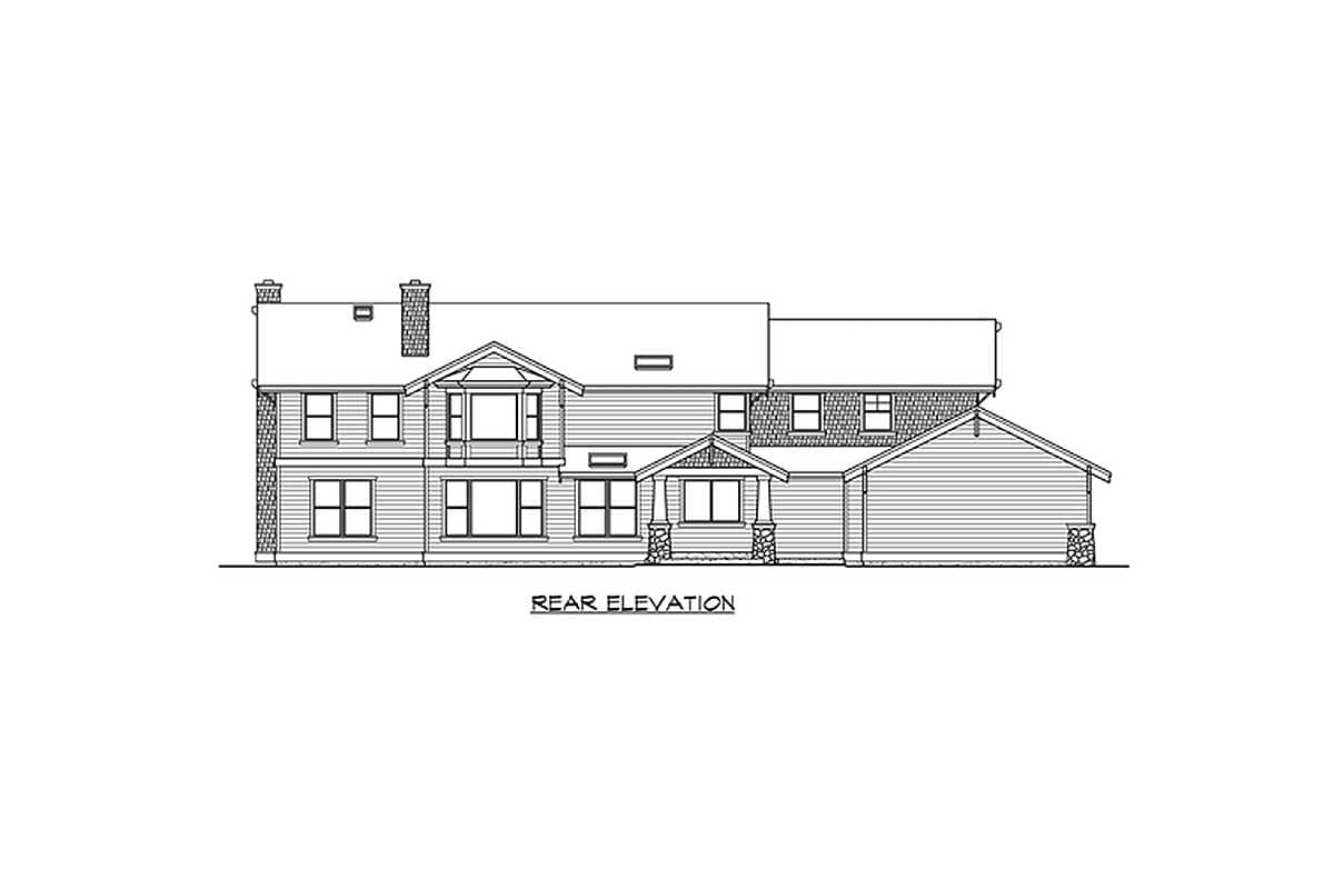 Plan 23310JD: Craftsman Home Plan with Sturdy Covered Entry - Image #17 - Craftsman, New American, Northwest