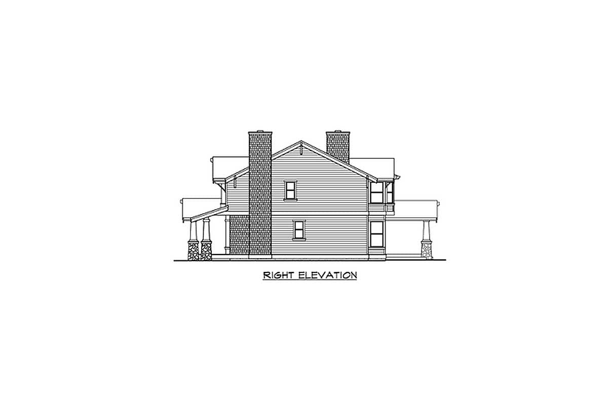 Plan 23310JD: Craftsman Home Plan with Sturdy Covered Entry - Image #18 - Craftsman, New American, Northwest
