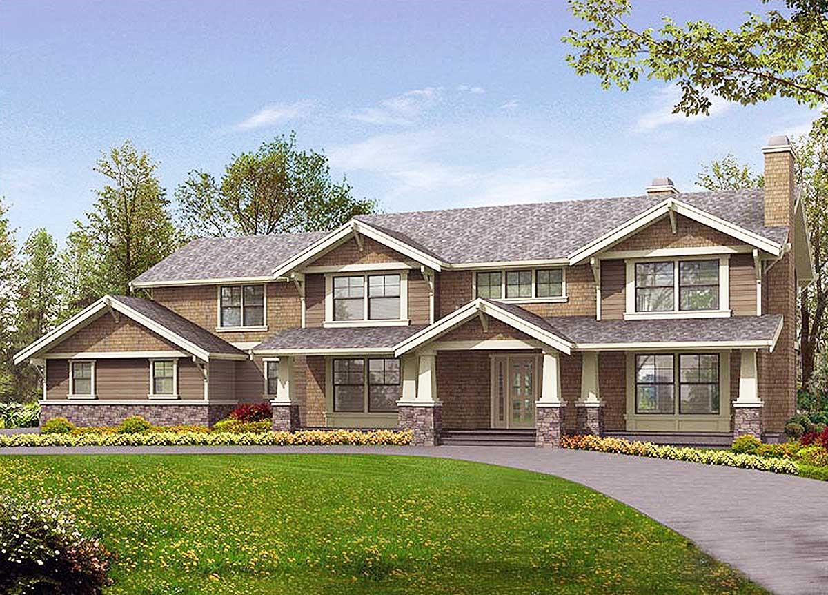 Plan 23310JD: Craftsman Home Plan with Sturdy Covered Entry - Image #13 - Craftsman, New American, Northwest