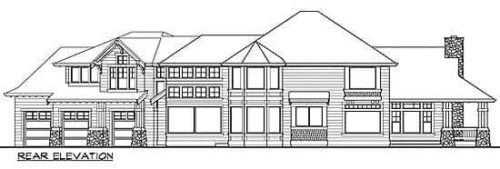 Plan 23312JD: Exciting Craftsman Home with Wrap-Around Porch - Image #8 - Craftsman, Northwest