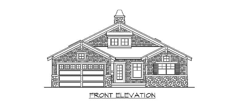Plan 23319JD: Charming Bungalow - Image #10 - Craftsman, Northwest