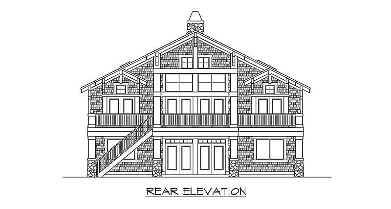 Plan 23319JD: Charming Bungalow - Image #12 - Craftsman, Northwest