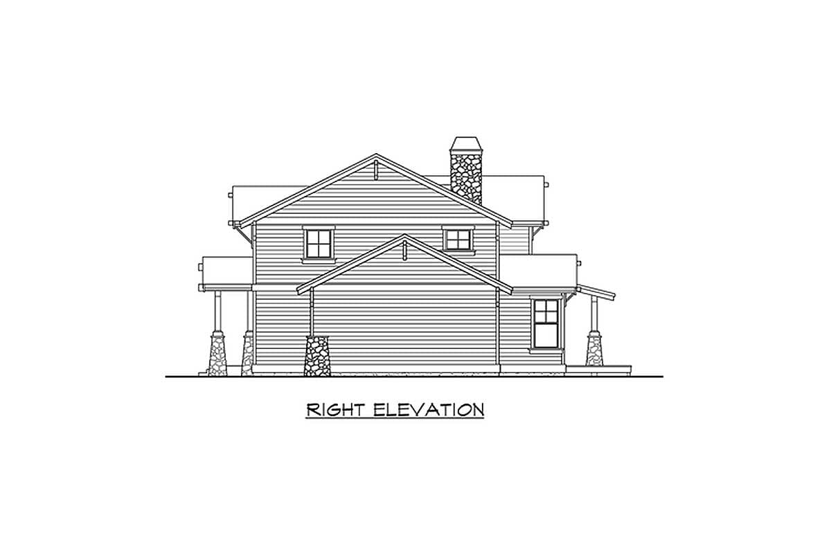 Plan 23332JD: Huge Master Suite - Image #6 - Craftsman, Northwest