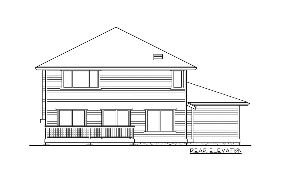 Plan 2334JD: Compact House Plan with Options - Image #22 - Country, Craftsman, Northwest
