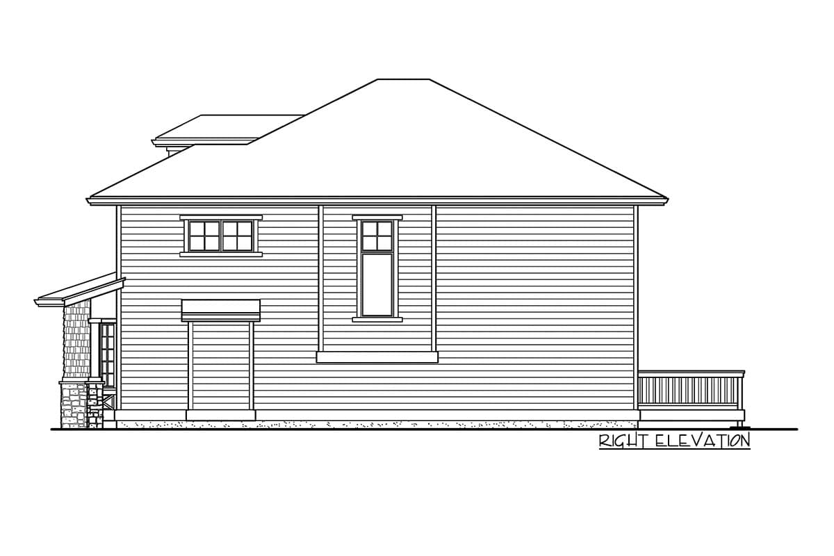 Plan 2334JD: Compact House Plan with Options - Image #23 - Country, Craftsman, Northwest