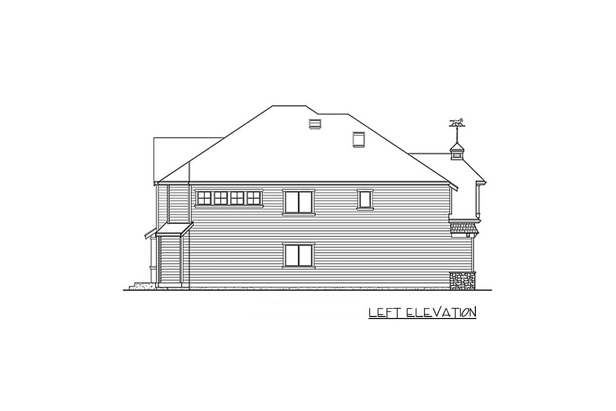 Plan 23344JD: Beautiful 4 Bed Shingle Style House Plan - Image #48 - Craftsman, Northwest, Shingle