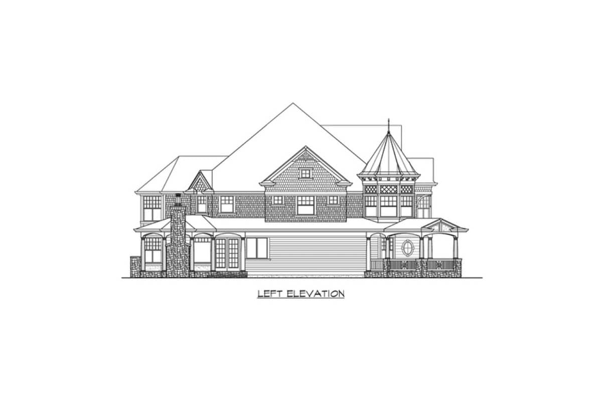 Plan 23356JD: Victorian Influences with Other Versions - Image #11 - Northwest, Traditional, Victorian