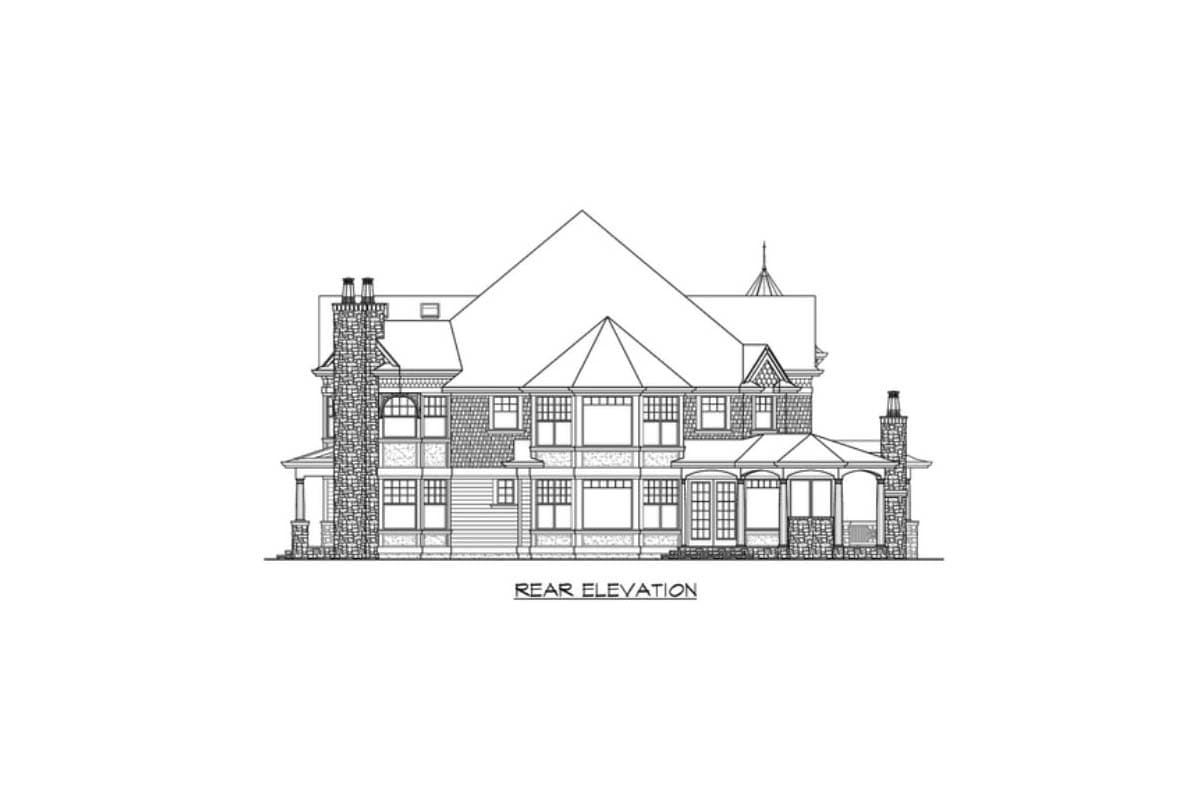 Plan 23356JD: Victorian Influences with Other Versions - Image #12 - Northwest, Traditional, Victorian
