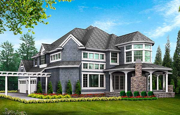 Plan 23357JD: Award Winning House Plan - Image #19 - Coastal, Northwest, Shingle, Victorian