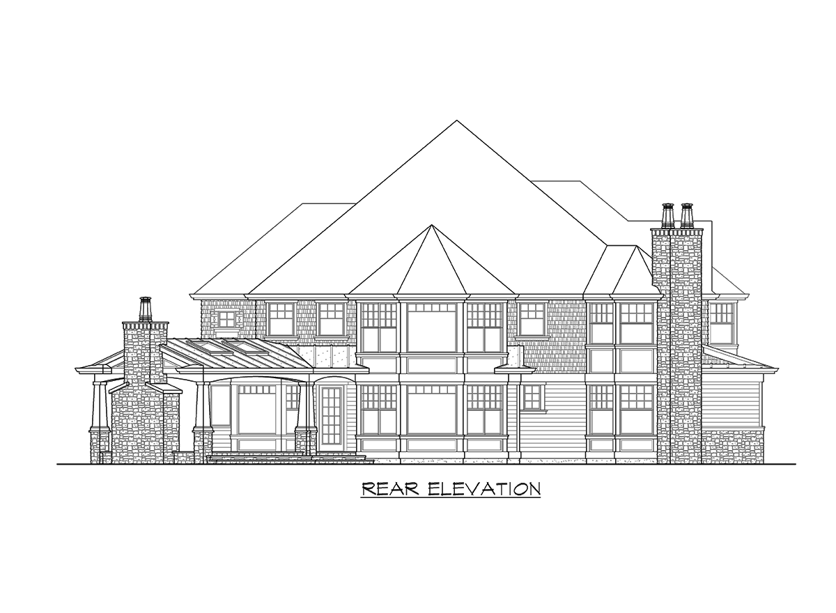 Plan 23360JD: Complete with Outdoor Living Room - Image #28 - Craftsman, Northwest, Shingle