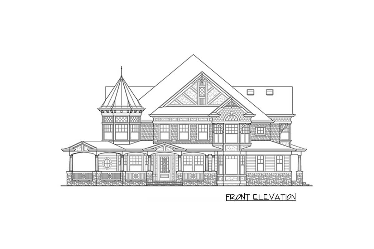 Plan 23361JD: Grandeur in Many Versions - Image #12 - Northwest, Shingle, Victorian