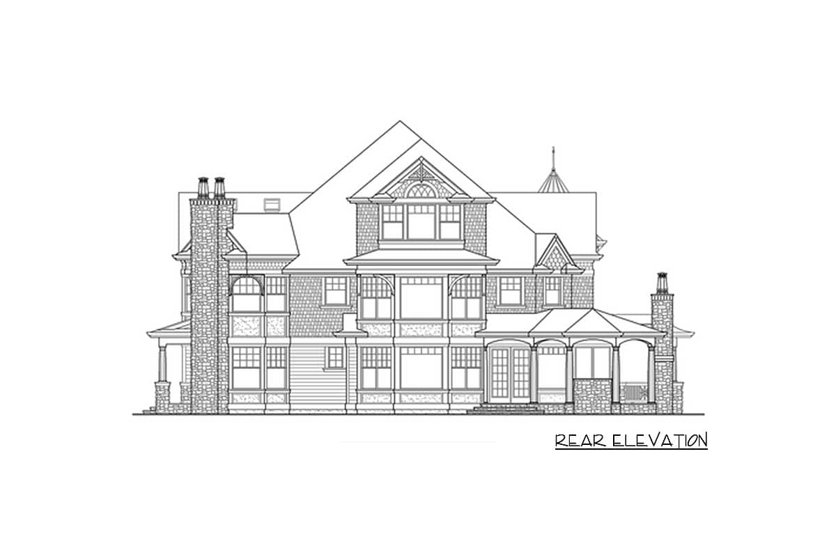 Plan 23361JD: Grandeur in Many Versions - Image #14 - Northwest, Shingle, Victorian