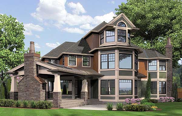 Plan 23362JD: Living in Grandeur - Image #23 - Craftsman, Northwest, Shingle