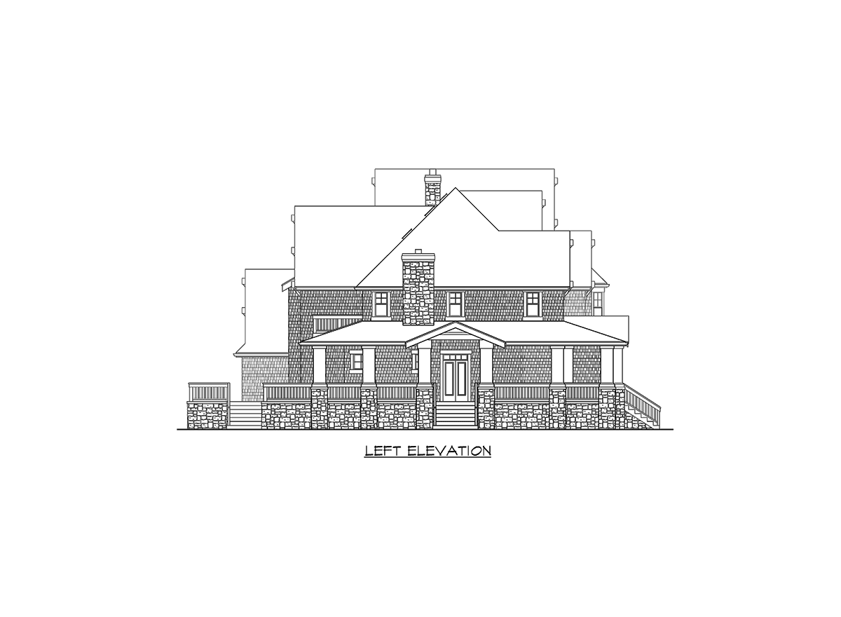 Plan 23364JD: Luxury on 3 Levels - Image #16 - Craftsman, Farmhouse, Northwest, Shingle