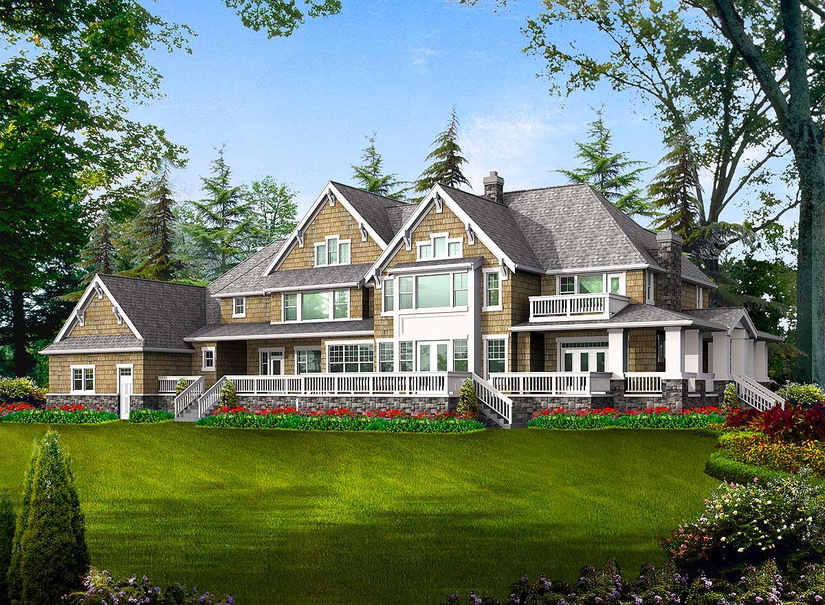 Plan 23364JD: Luxury on 3 Levels - Image #14 - Craftsman, Farmhouse, Northwest, Shingle
