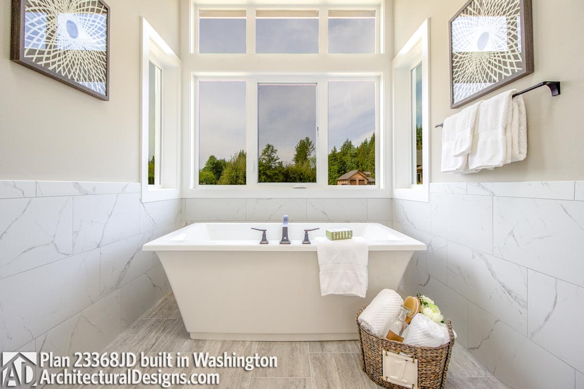 Plan 23368JD: Craftsman Home Plan with Fantastic Outdoor Living Room - Image #5 - Craftsman, New American, Northwest, Ranch, Rustic