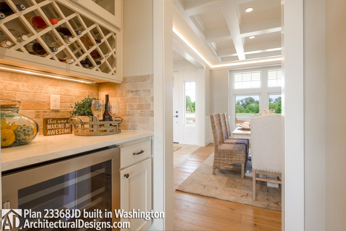 Plan 23368JD: Craftsman Home Plan with Fantastic Outdoor Living Room - Image #4 - Craftsman, New American, Northwest, Ranch, Rustic