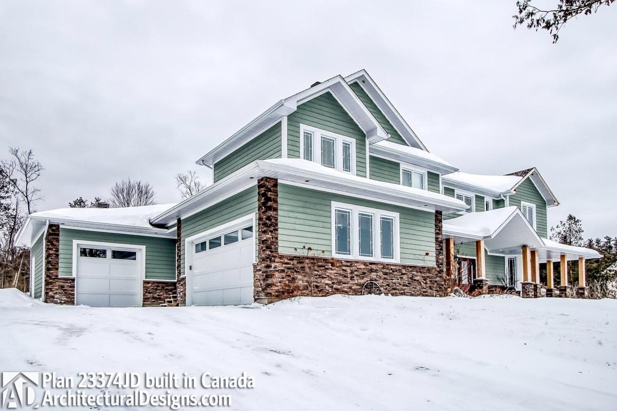 Plan 23374JD: Craftsman Luxury on a Budget - Image #7 - Craftsman, Northwest, Shingle