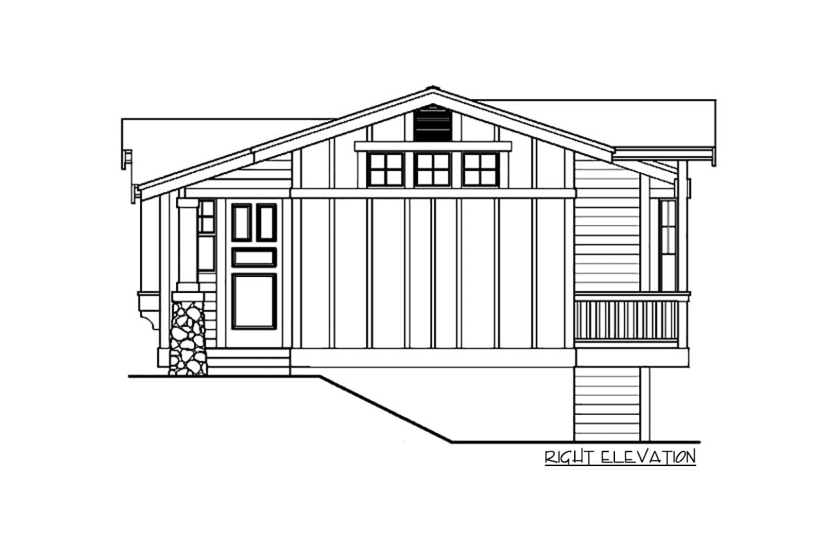 Plan 23378JD: Contemporary Carriage House Plan - Image #18 - Carriage, Northwest, Vacation
