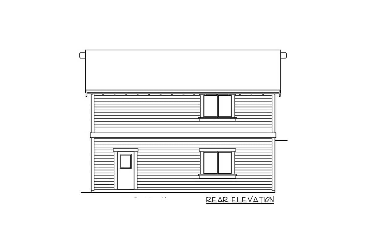 Plan 23379JD: Simple Living House Plan with Drive-Under  - Image #4 - Cottage, Country, Craftsman, Northwest