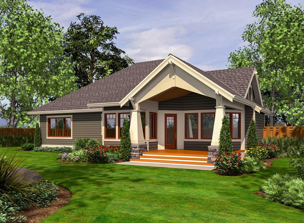 Plan 23385JD: Awesome Outdoor Living Room - Image #18 - Bungalow, Craftsman, Northwest