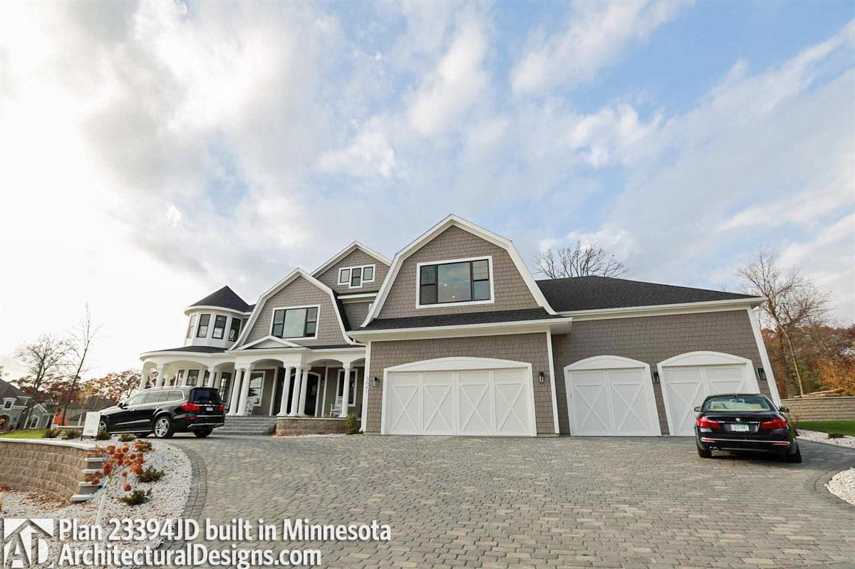 build gallery item - House Plan 23394JD comes to life in Minnesota