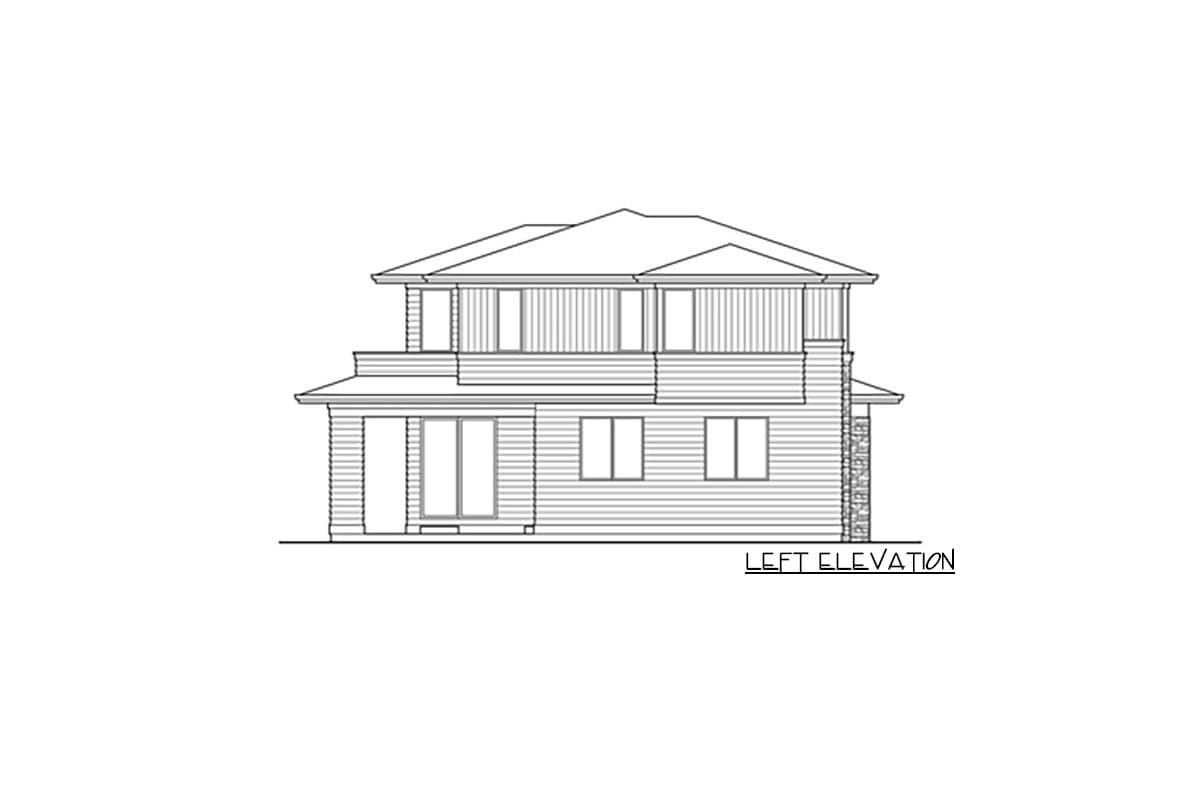 Plan 23399JD: Open-Rail Study Loft - Image #9 - Northwest, Prairie