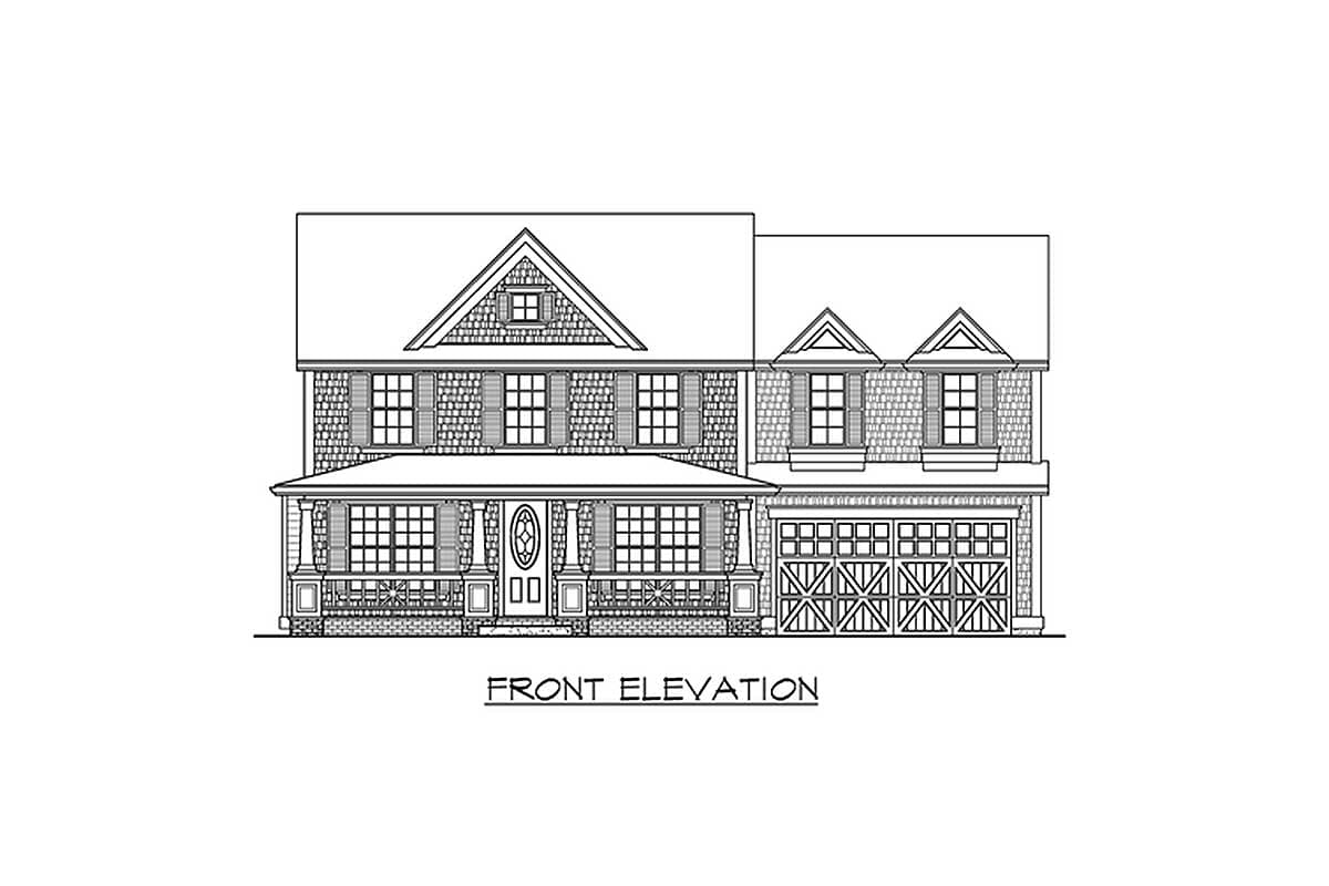 Plan 2341JD: Loft Gives You 4th Bedroom - Image #8 - Northwest