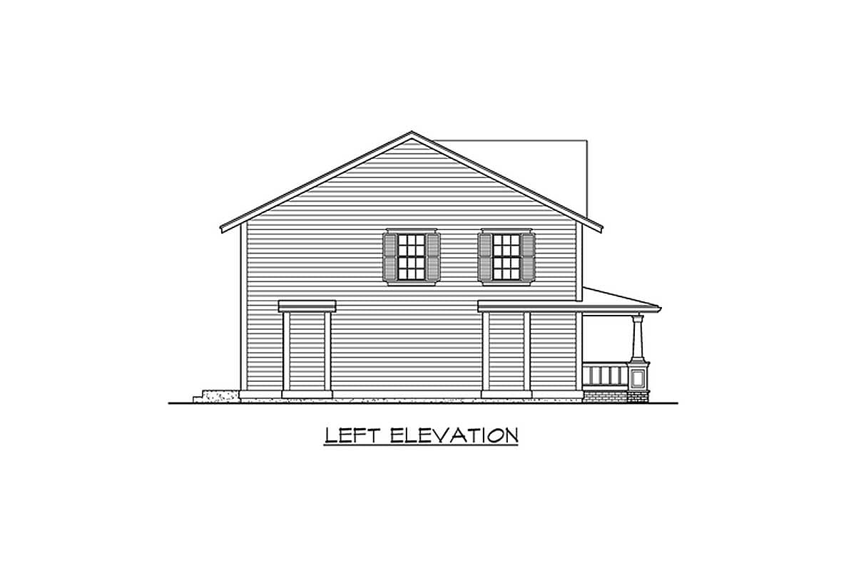 Plan 2341JD: Loft Gives You 4th Bedroom - Image #9 - Northwest